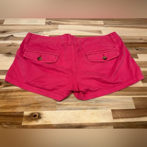 American Eagle Outfitters High Waist Pink Shorts-stretch-Large - Picture 3 of 5